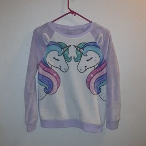 Cold Crush lavender Unicorn pullover